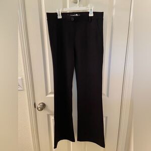 Betabrand Yoga Dress Pants Classic Bootcut Black Women's Size Medium NWOT